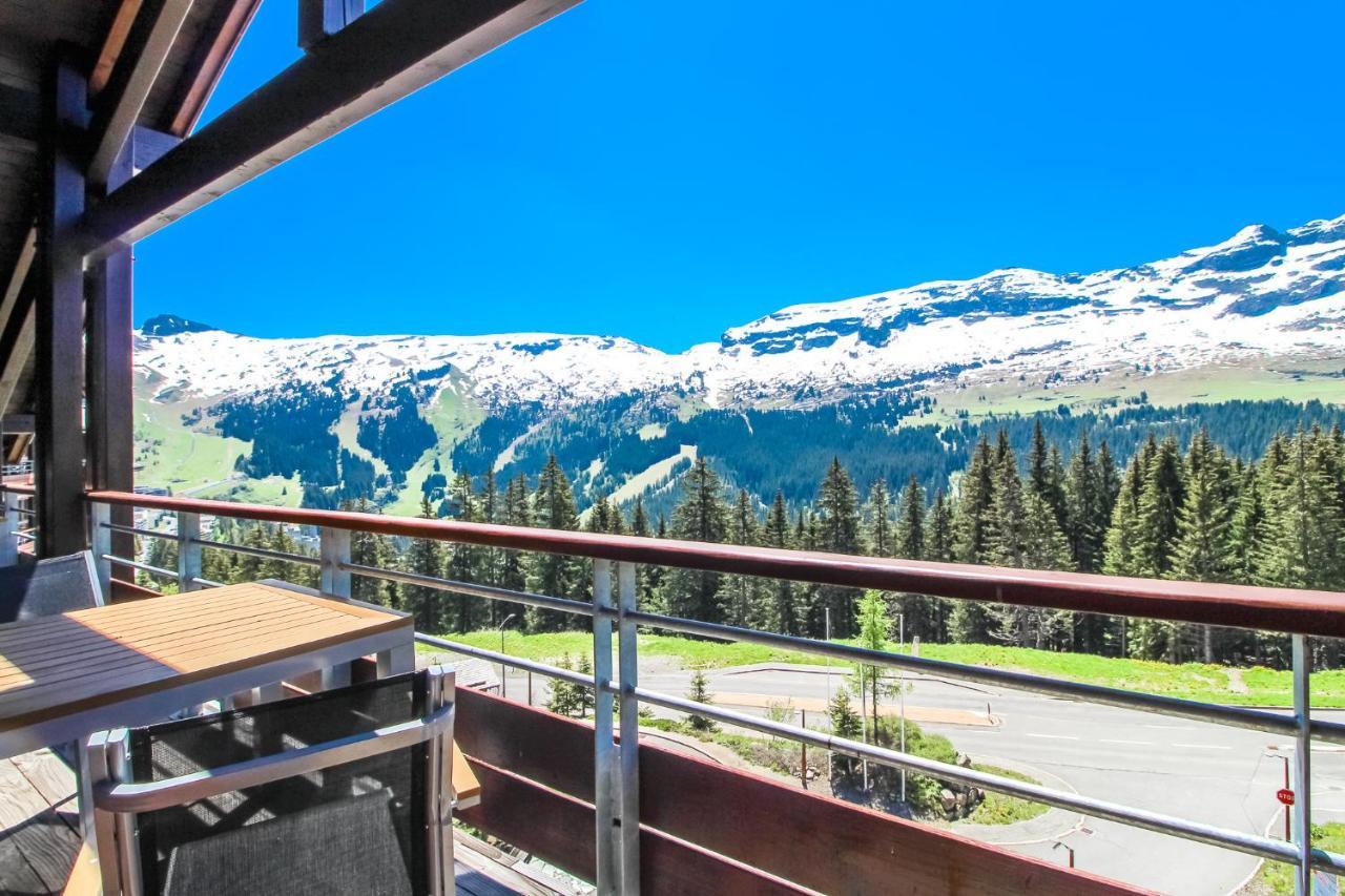 Private Penthouse 2-Bed Apartment, Ski In And Out In 5* Flaine Residence Extérieur photo