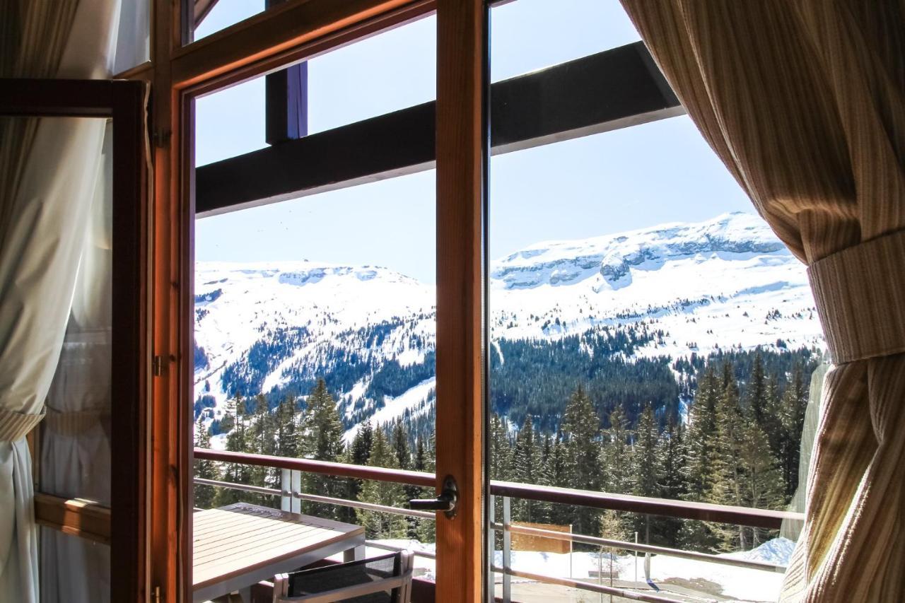 Private Penthouse 2-Bed Apartment, Ski In And Out In 5* Flaine Residence Extérieur photo